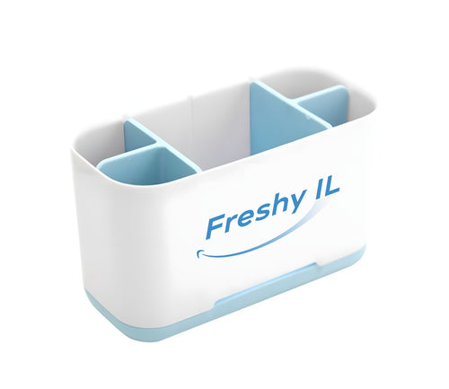ארגונית חכמה למברשות ואביזרי היגיינת הפה – Freshy OralStation